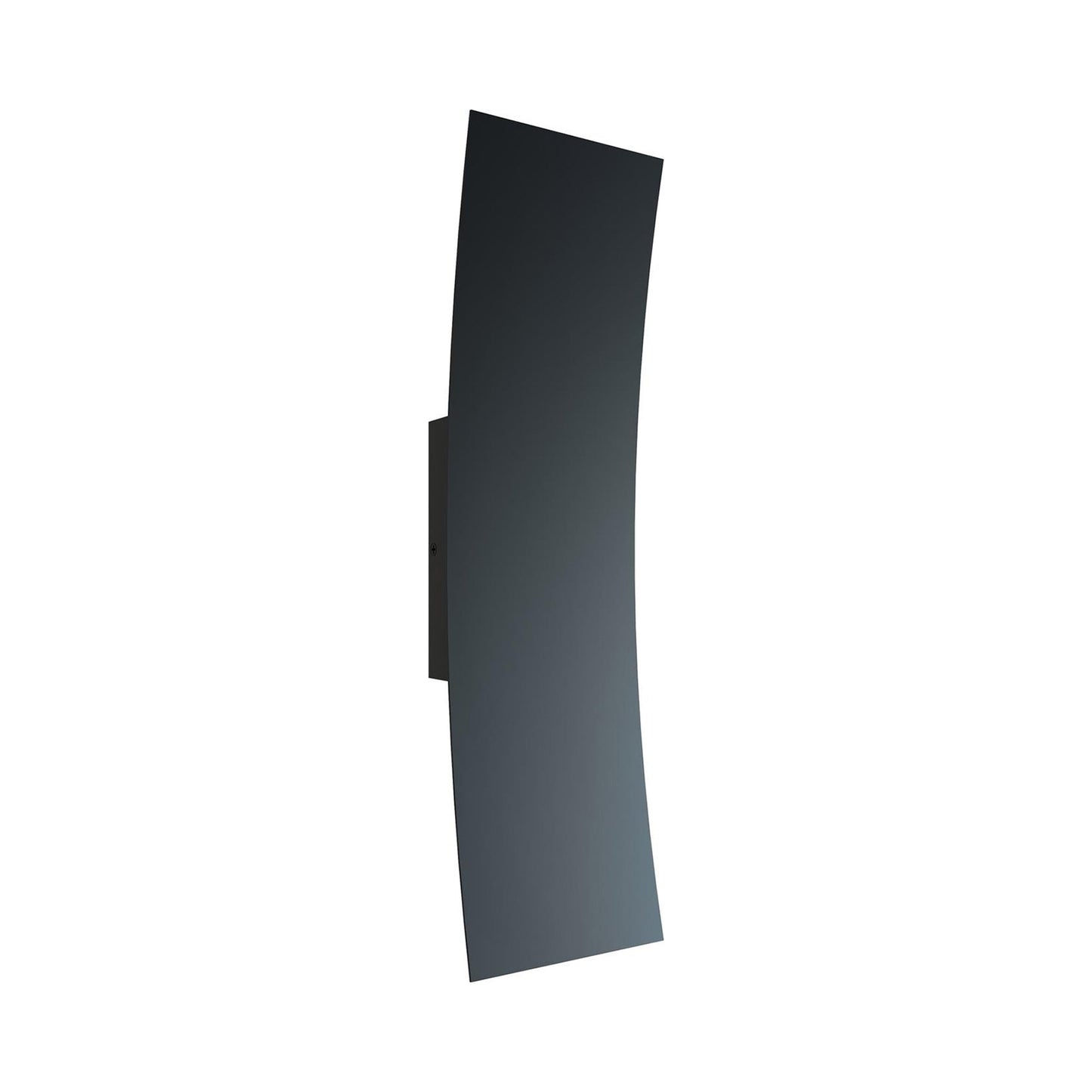 Sadie Outdoor LED Wall Light in Black (18-Inch).