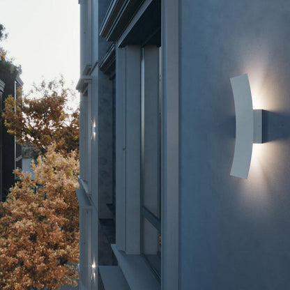 Sadie Outdoor LED Wall Light in Outside Area.