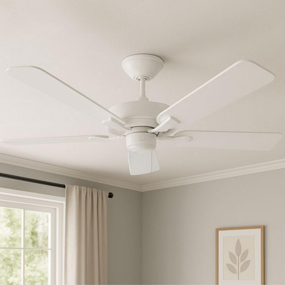 Sandberg Ceiling Fan in bedroom.