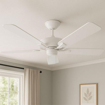 Sandberg Ceiling Fan in bedroom.