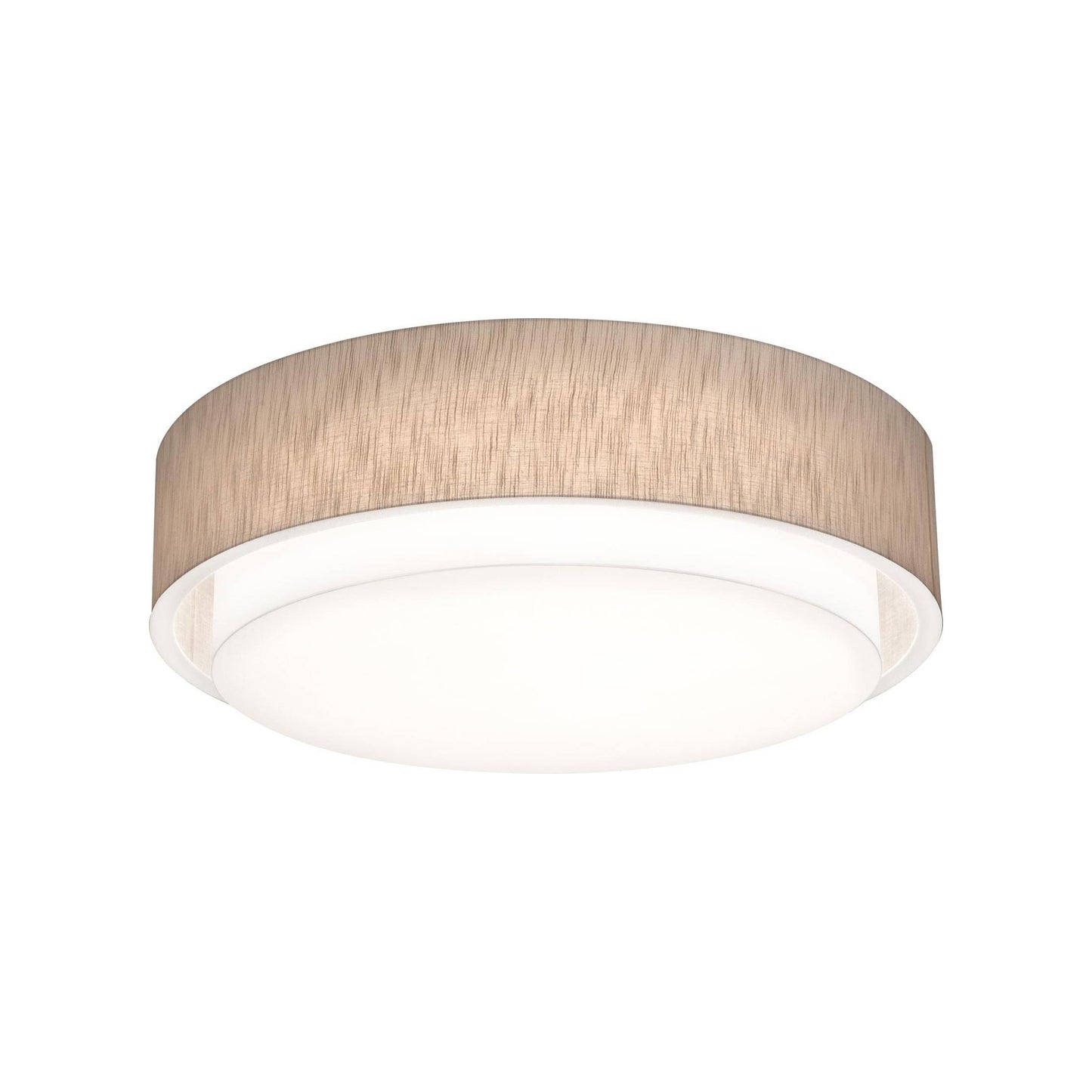 Sanibel Flush Mount Ceiling Light in Jute (32-Inch).