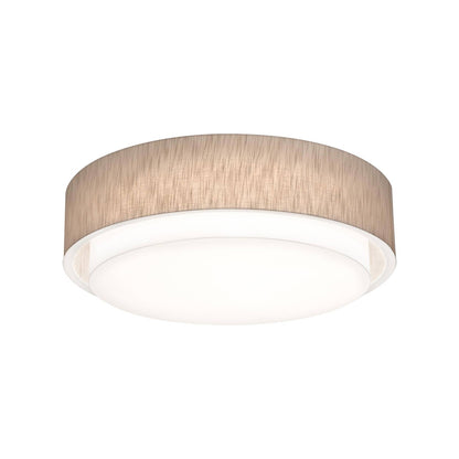 Sanibel Flush Mount Ceiling Light in Jute (32-Inch).