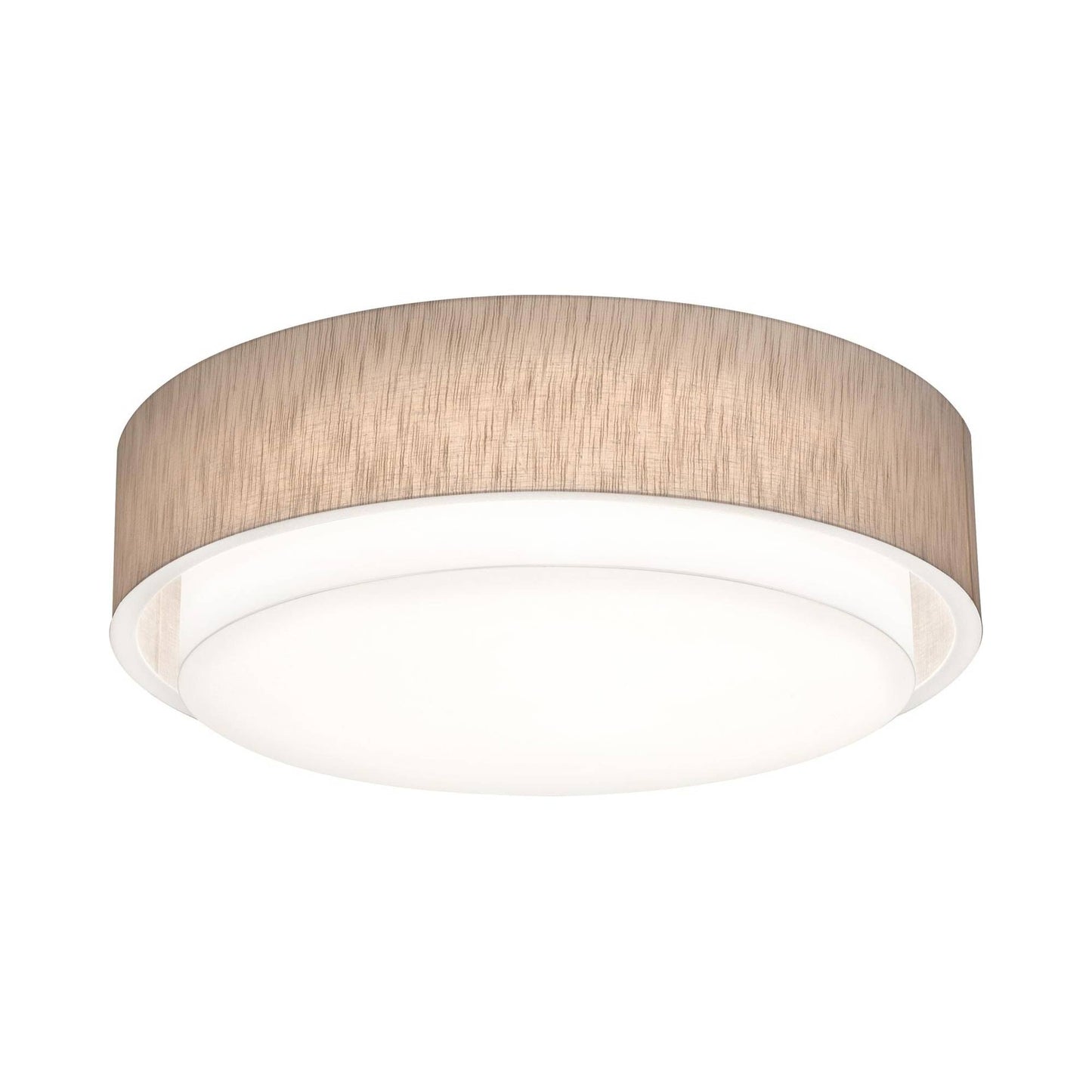 Sanibel LED Flush Mount Ceiling Light in Jute (32-Inch).