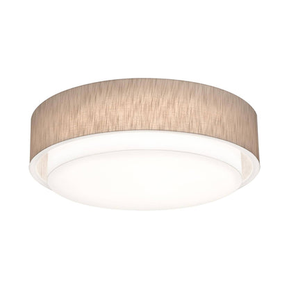 Sanibel LED Flush Mount Ceiling Light in Jute (32-Inch).