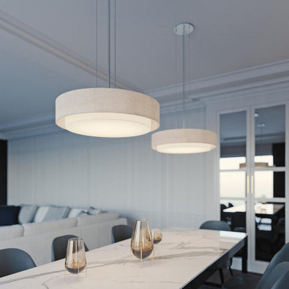 Sanibel LED Pendant Light in dining room.
