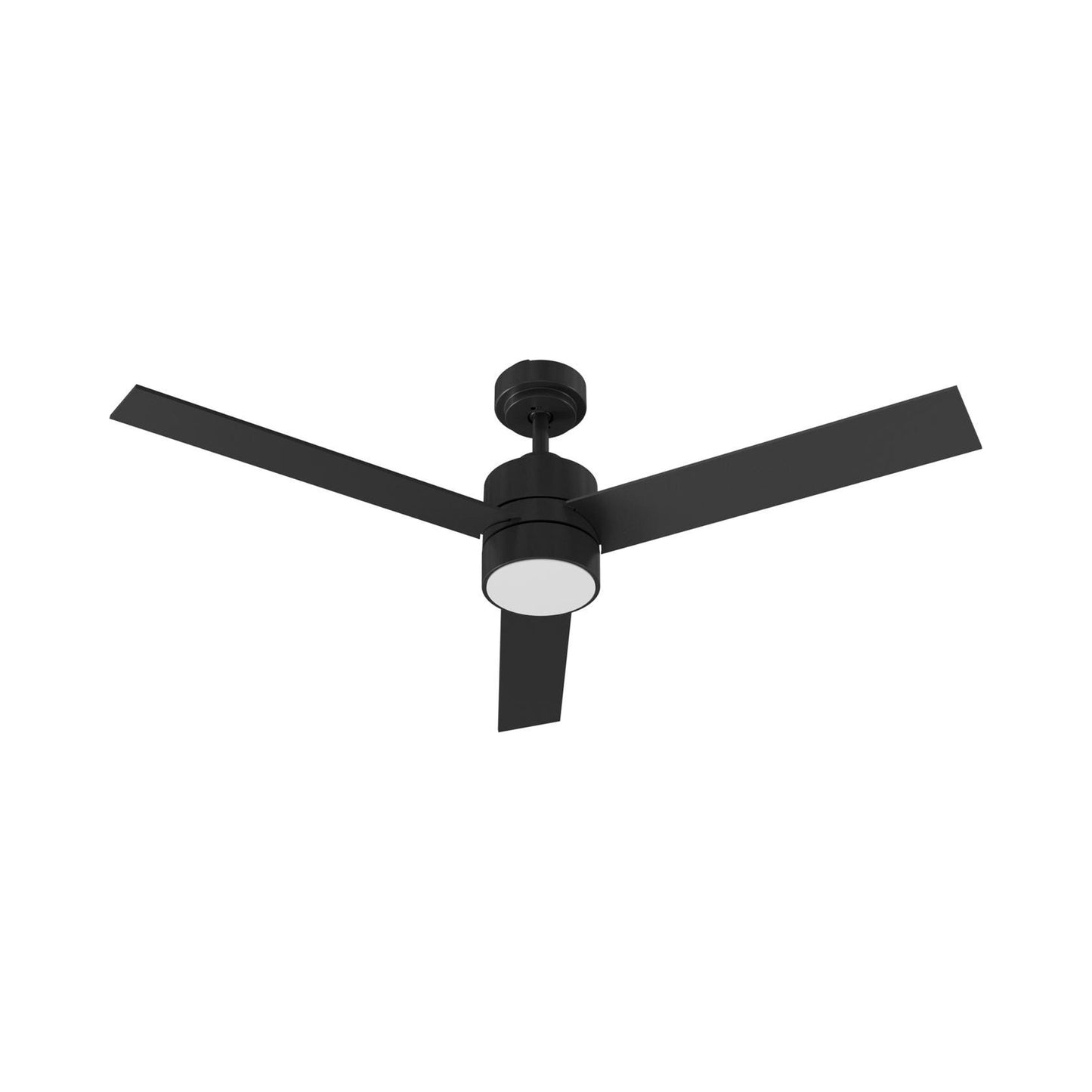 Santo LED Ceiling Fan in Black.