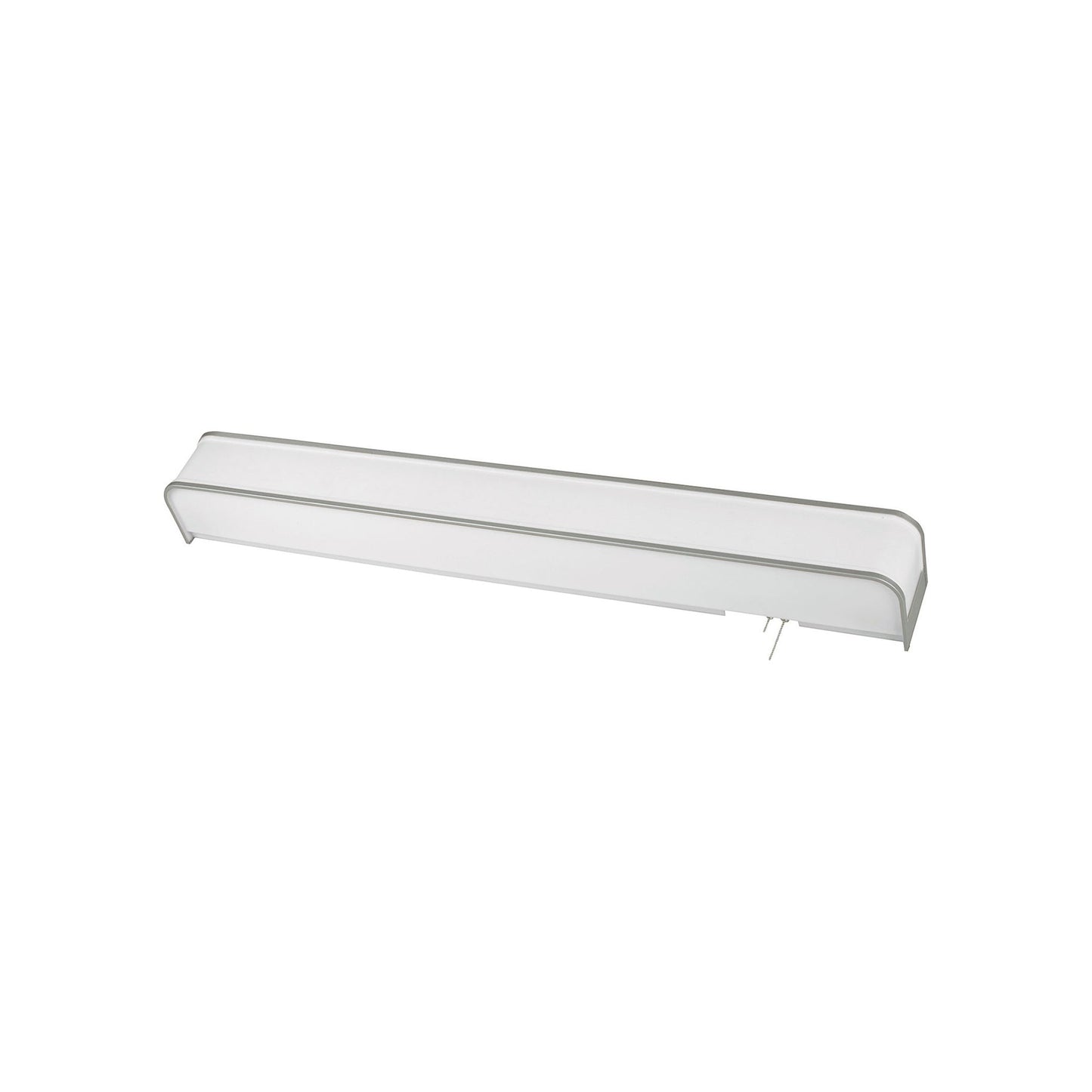 Sheridan LED Overbed Wall Light in Satin Nickel (44.25-Inch).