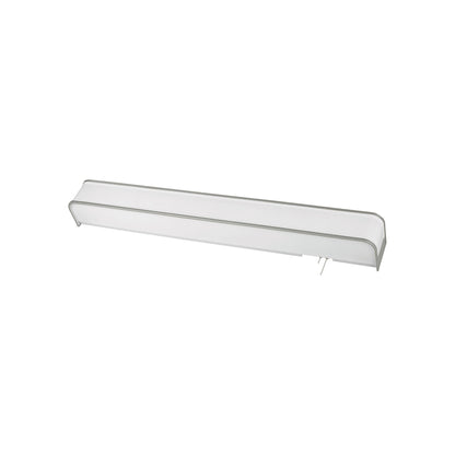 Sheridan LED Overbed Wall Light in Satin Nickel (44.25-Inch).