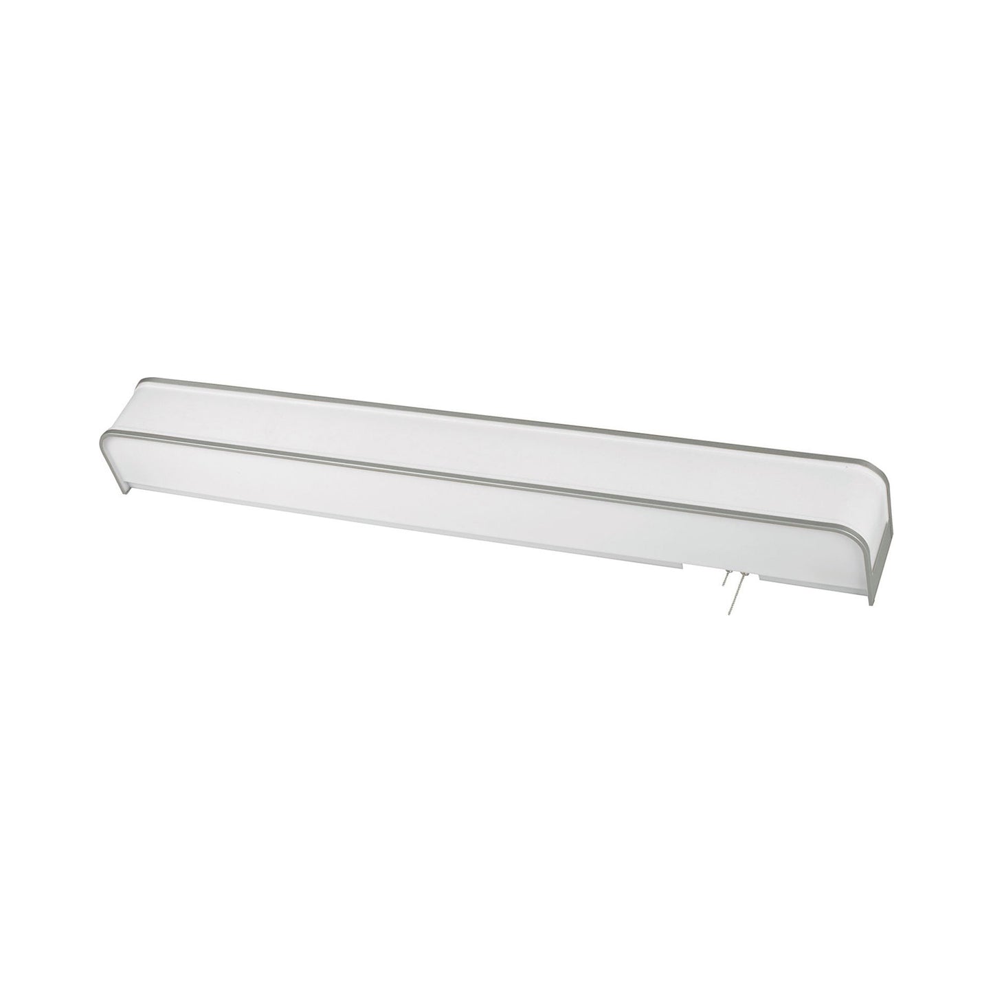 Sheridan LED Overbed Wall Light in Satin Nickel (56.25-Inch).