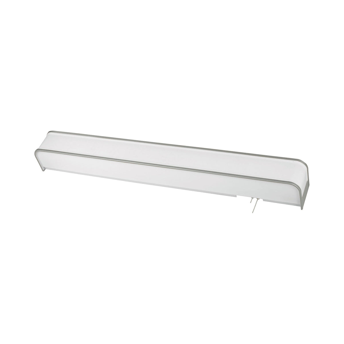 Sheridan LED Overbed Wall Light in Satin Nickel (56.25-Inch).