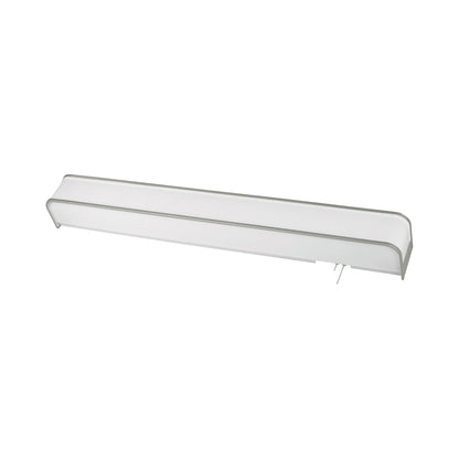 Sheridan LED Overbed Wall Light in Satin Nickel (56.25-Inch).