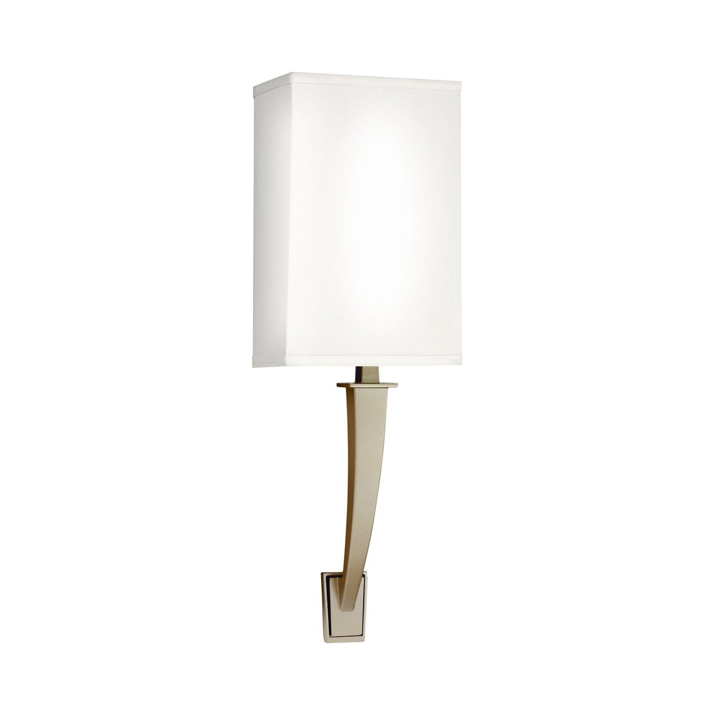 Sheridan LED Single Arm Wall Light in Champagne.