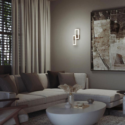 Sia LED Wall Light in living room.