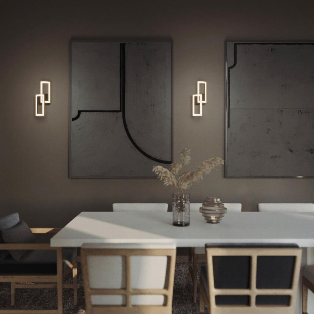 Sia LED Wall Light in living room.