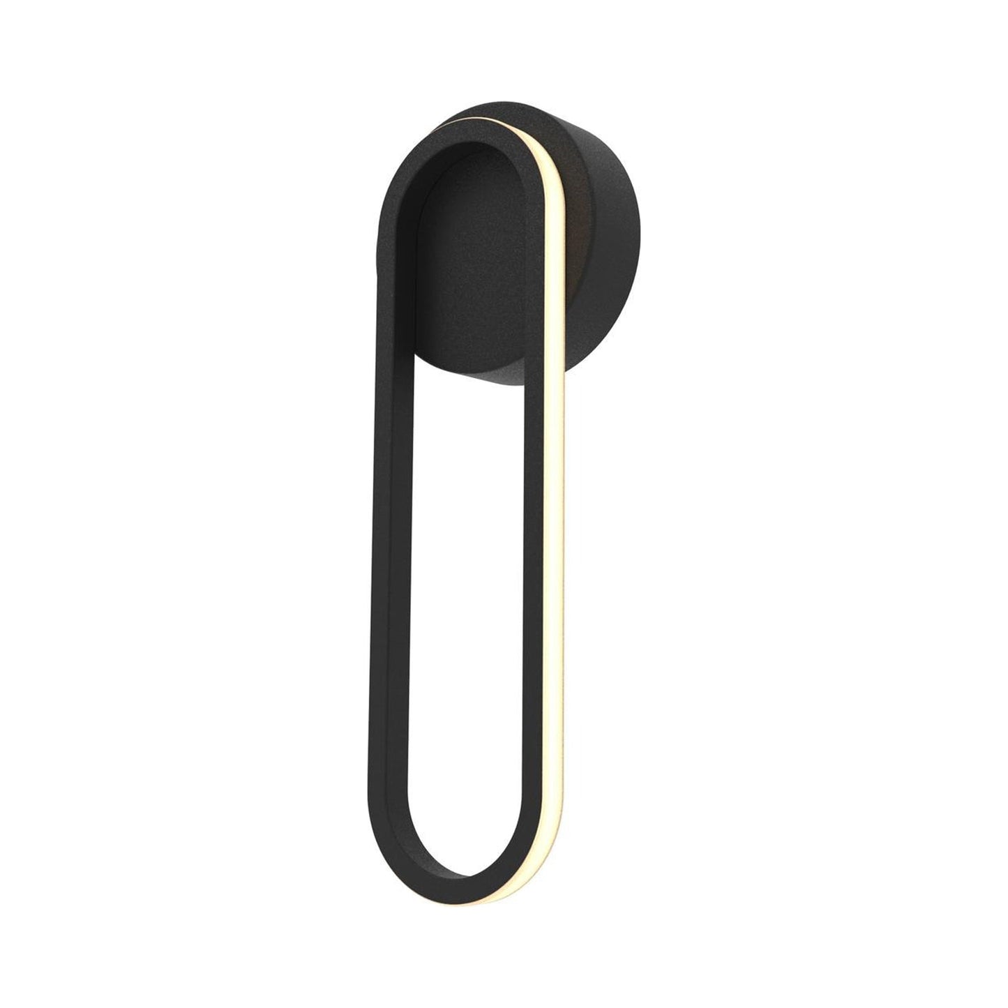 Sienna LED Wall Light in Black.