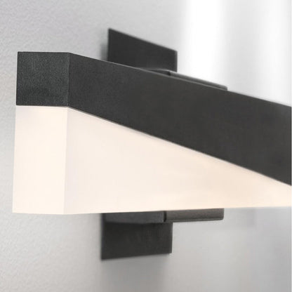 Slant LED Bath Vanity Light in Detail.