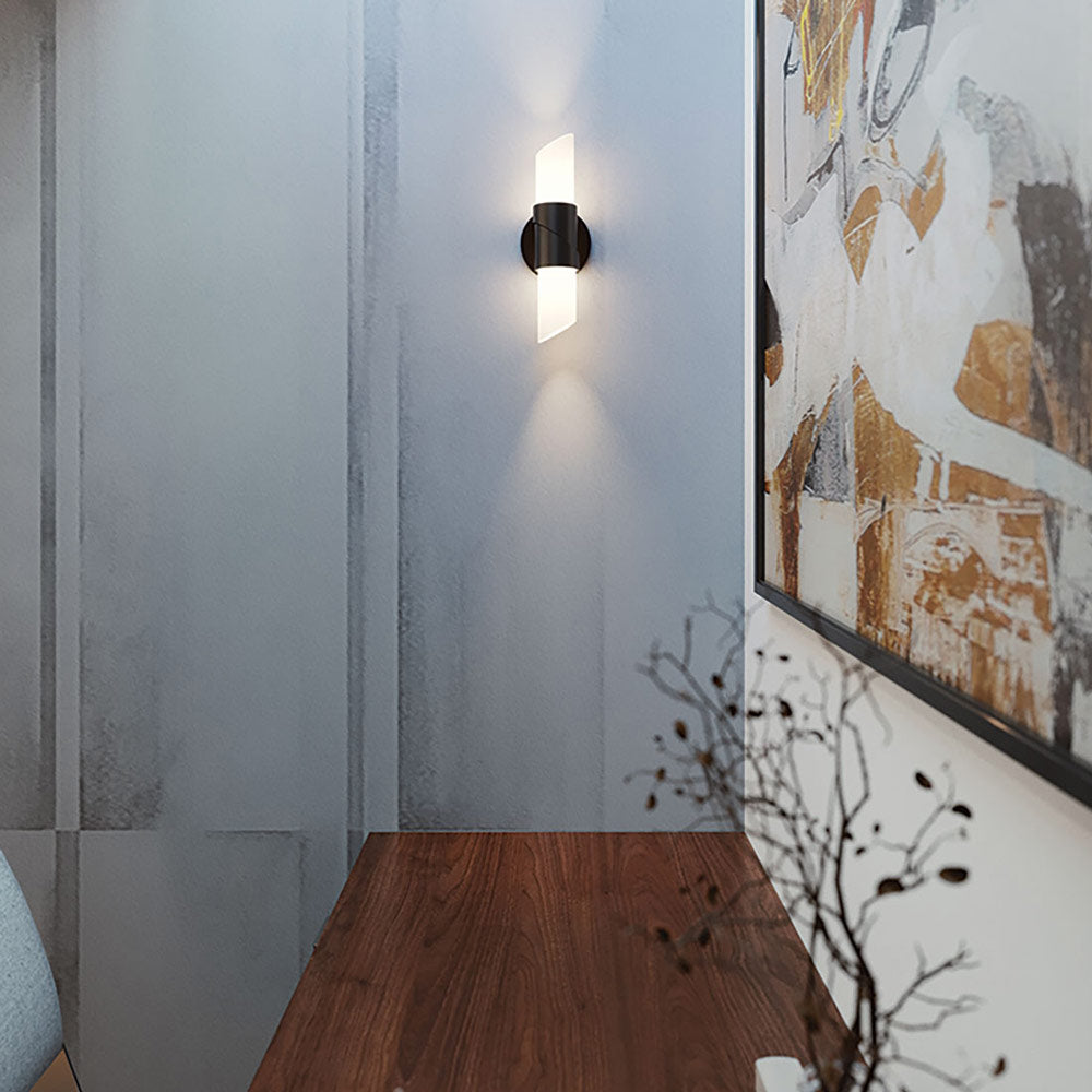 Slice LED Wall Light in living room.