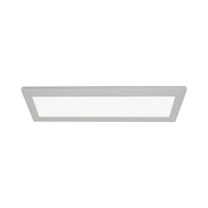 Sloane Linear LED Flush Mount Ceiling Light in Satin Nickel (50.25-Inch).