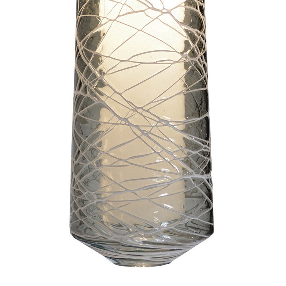 Spun LED Pendant Light in Detail.