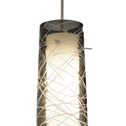 Spun LED Pendant Light in Detail.