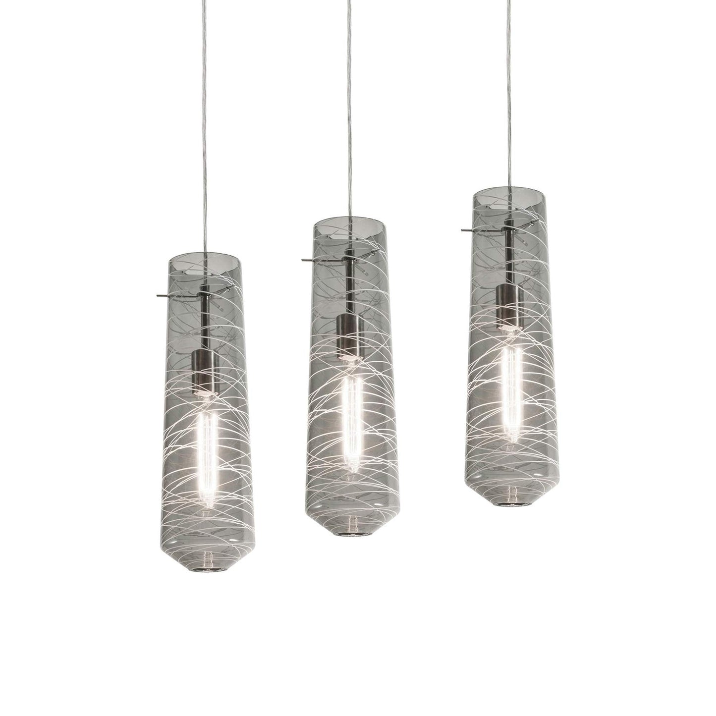Spun Linear Pendant Light.