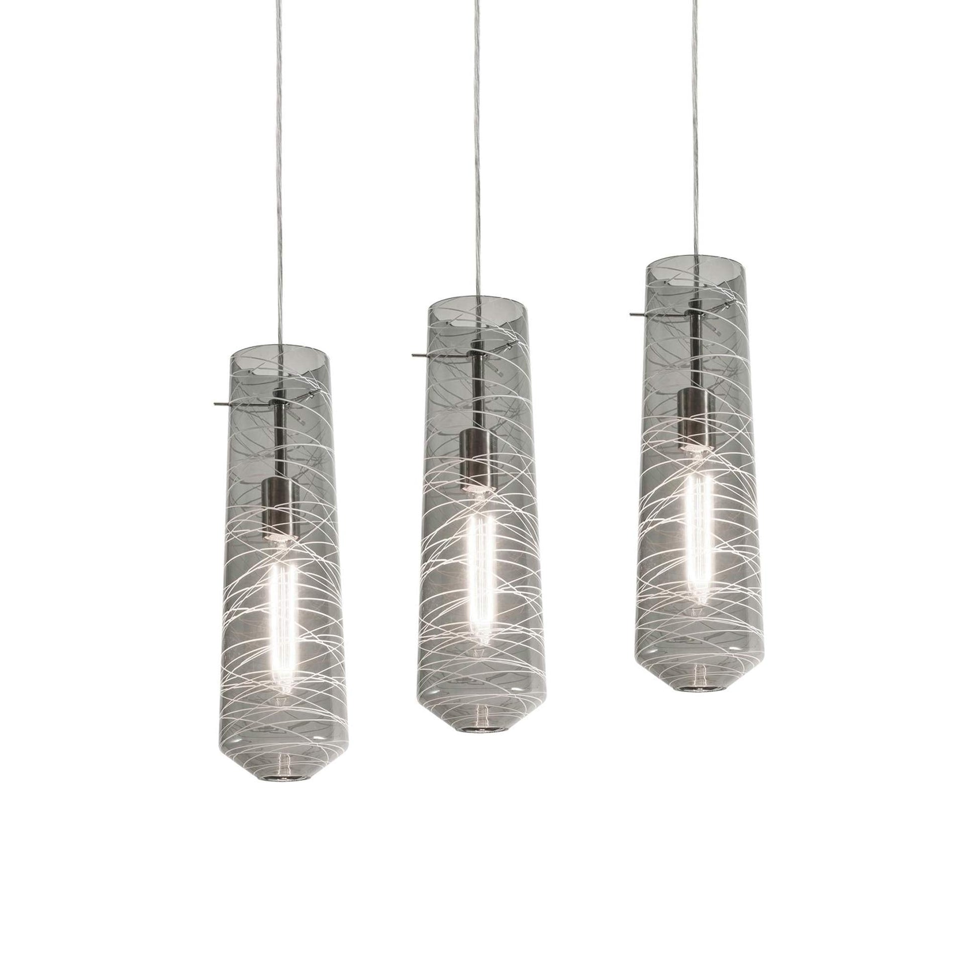 Spun Linear Pendant Light.