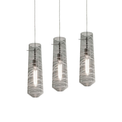 Spun Linear Pendant Light.