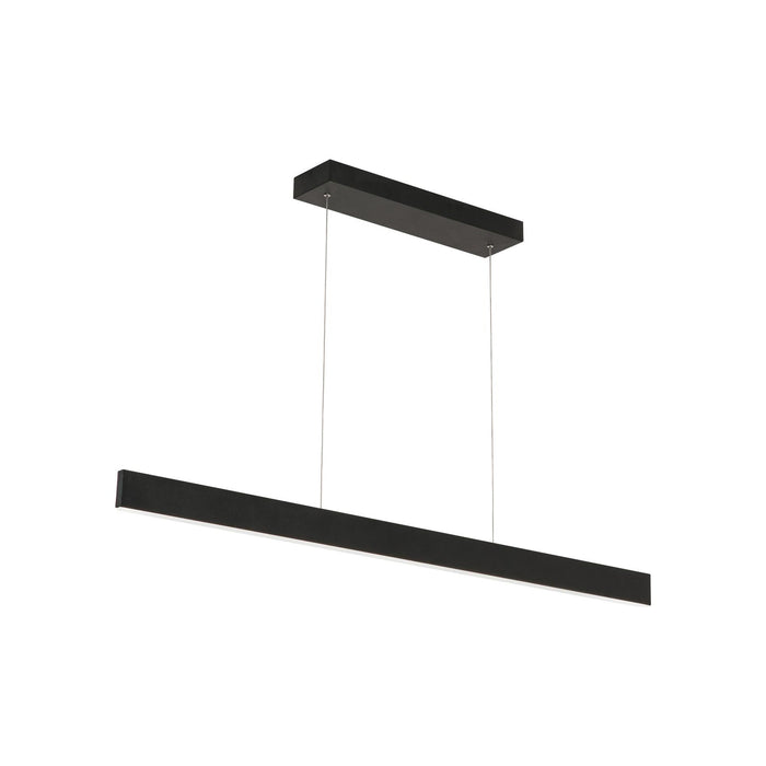 Stealth Linear LED Pendant Light in Black (36-Inch).