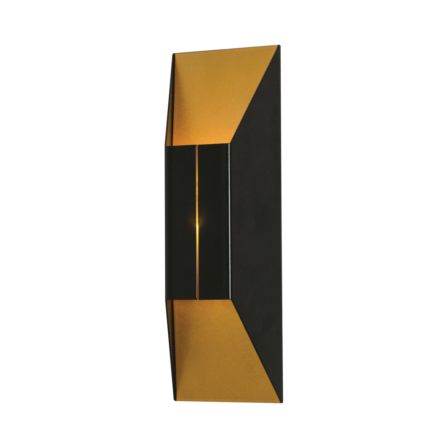 Summit LED Wall Light in Black/Copper.