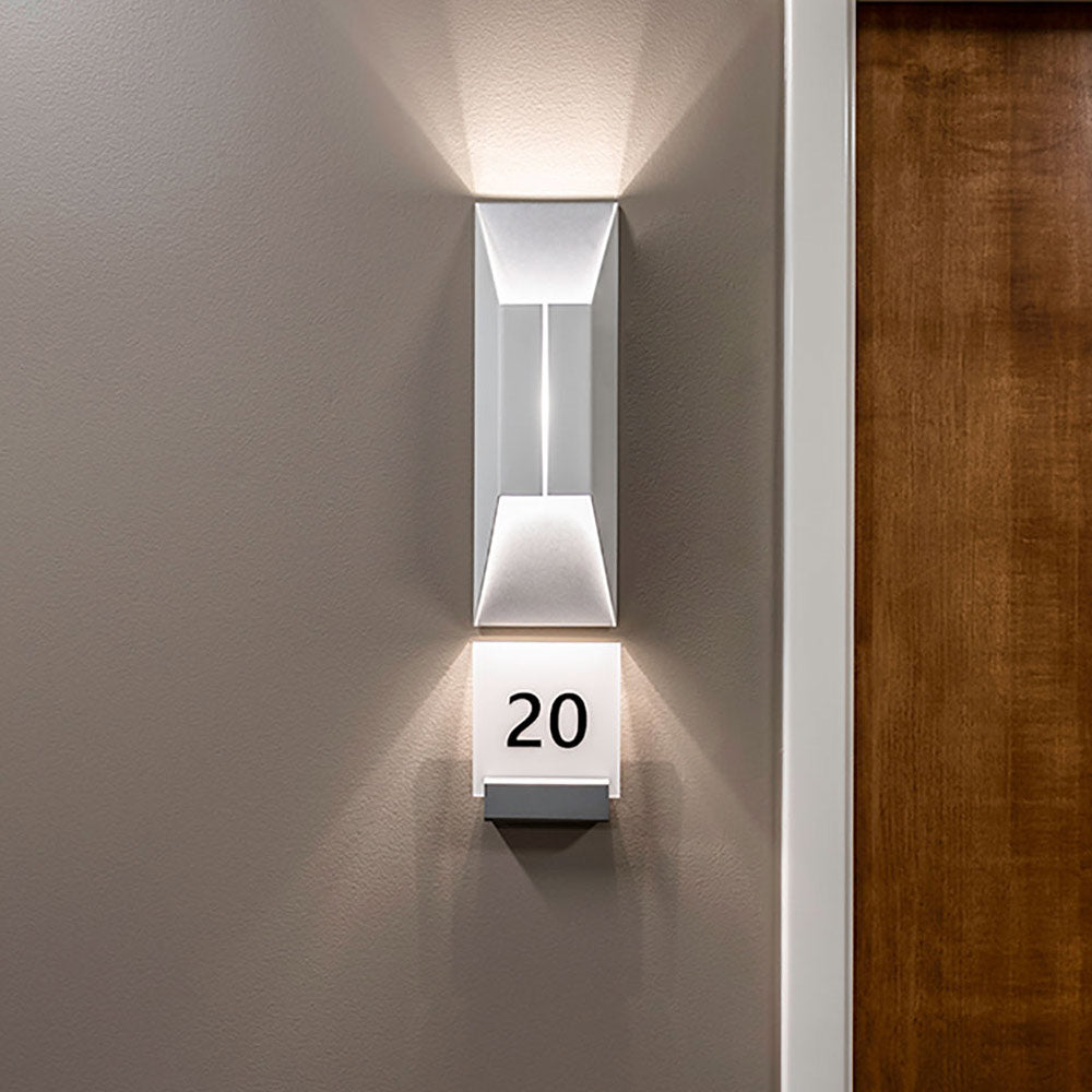Summit LED Wall Light in Detail.