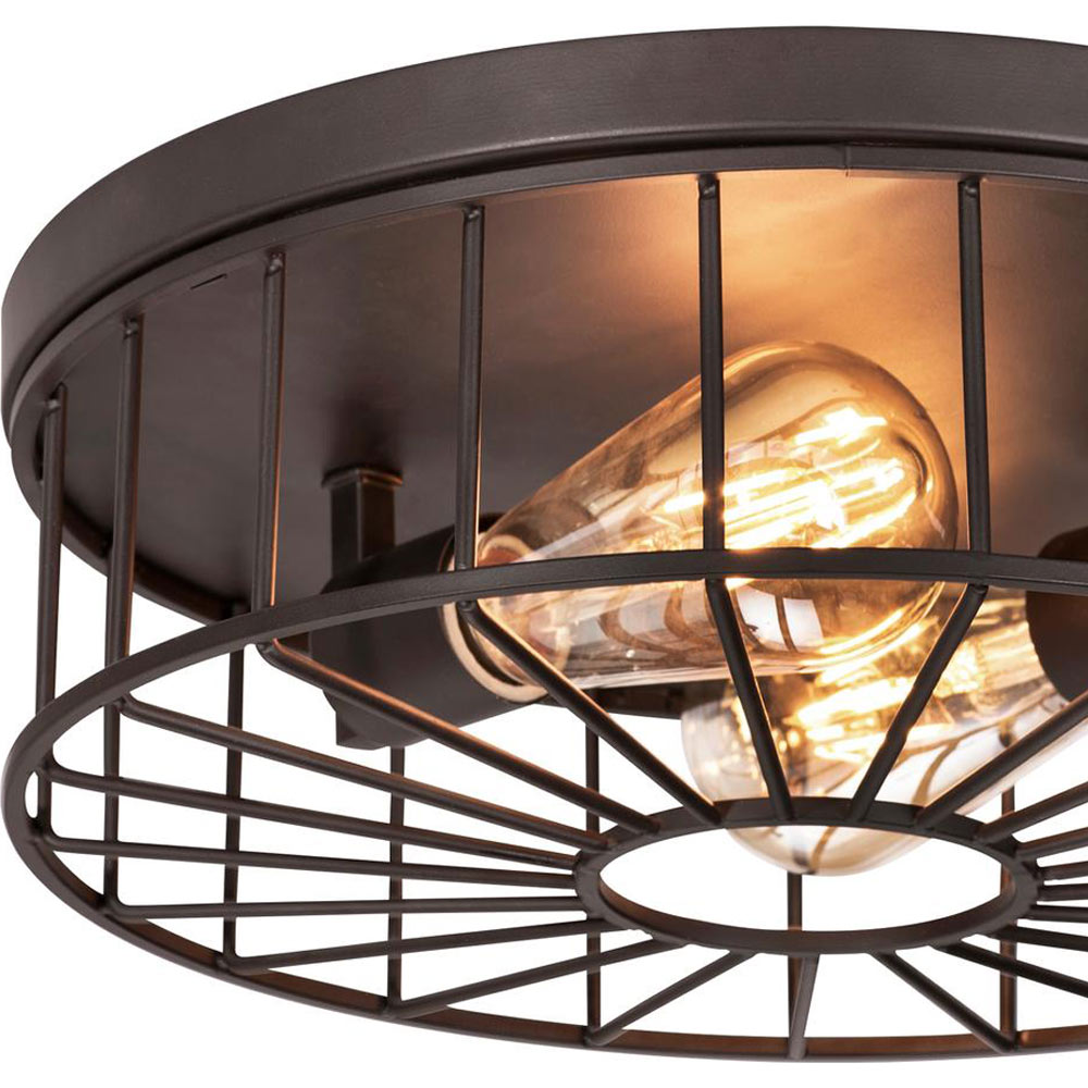 Theo Flush Mount Ceiling Light in Detail.