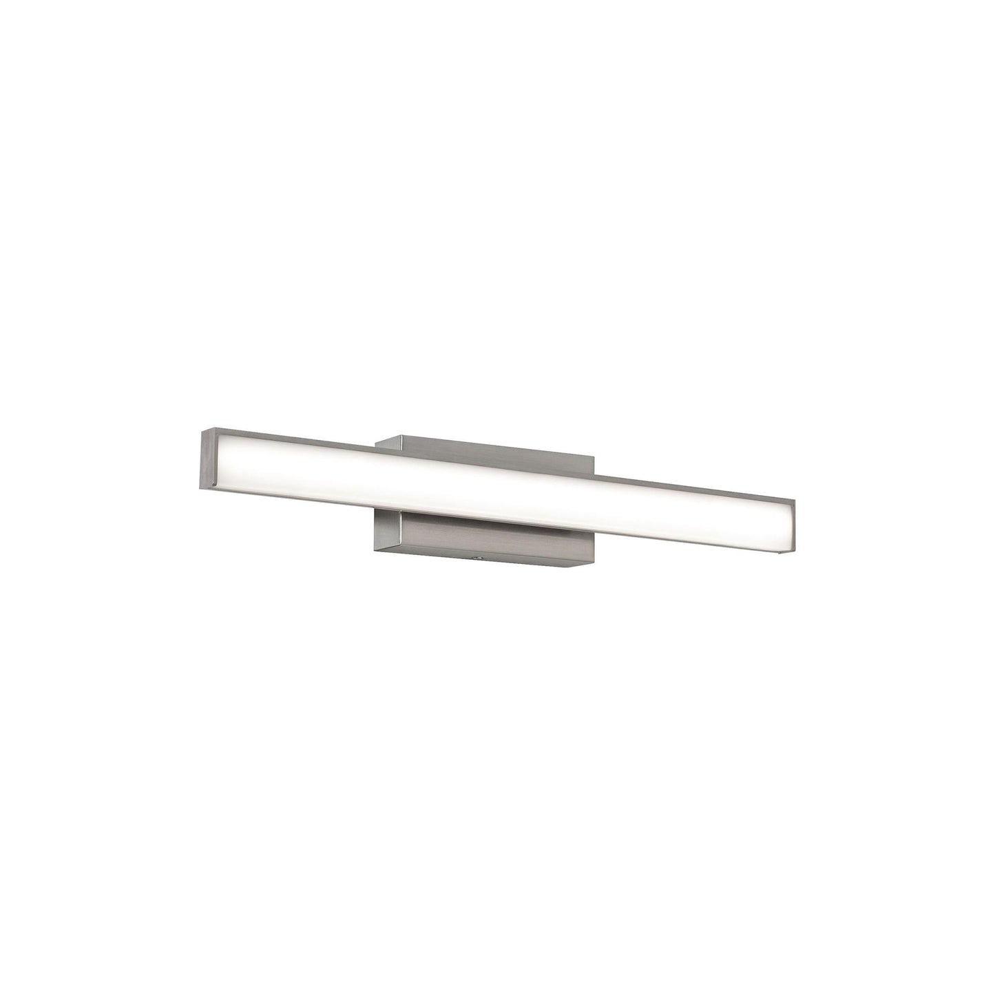 Tonya LED Vanity Wall Light in Satin Nickel (Small).