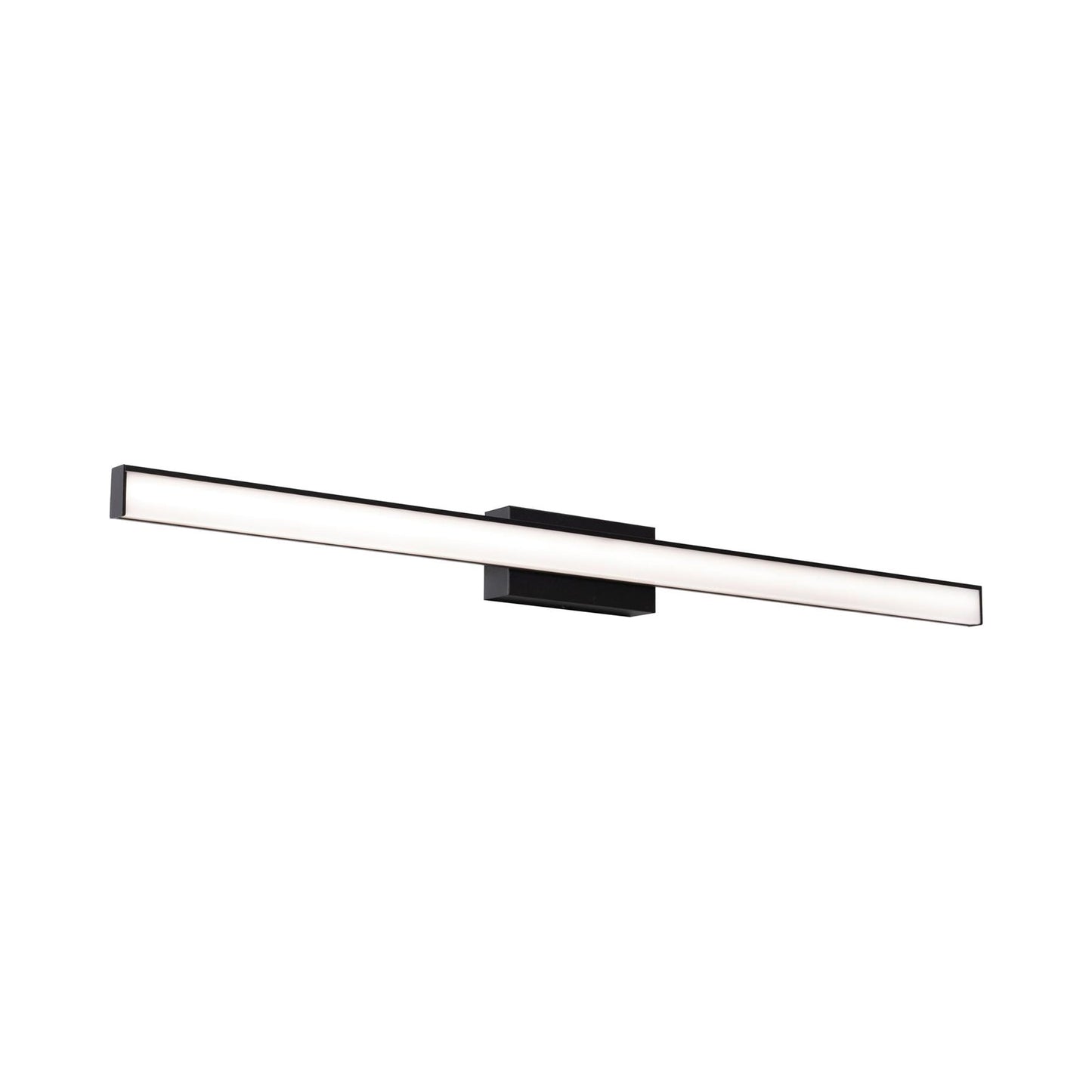 Tonya LED Vanity Wall Light in Black (Large).