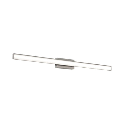 Tonya LED Vanity Wall Light in Satin Nickel (Large).