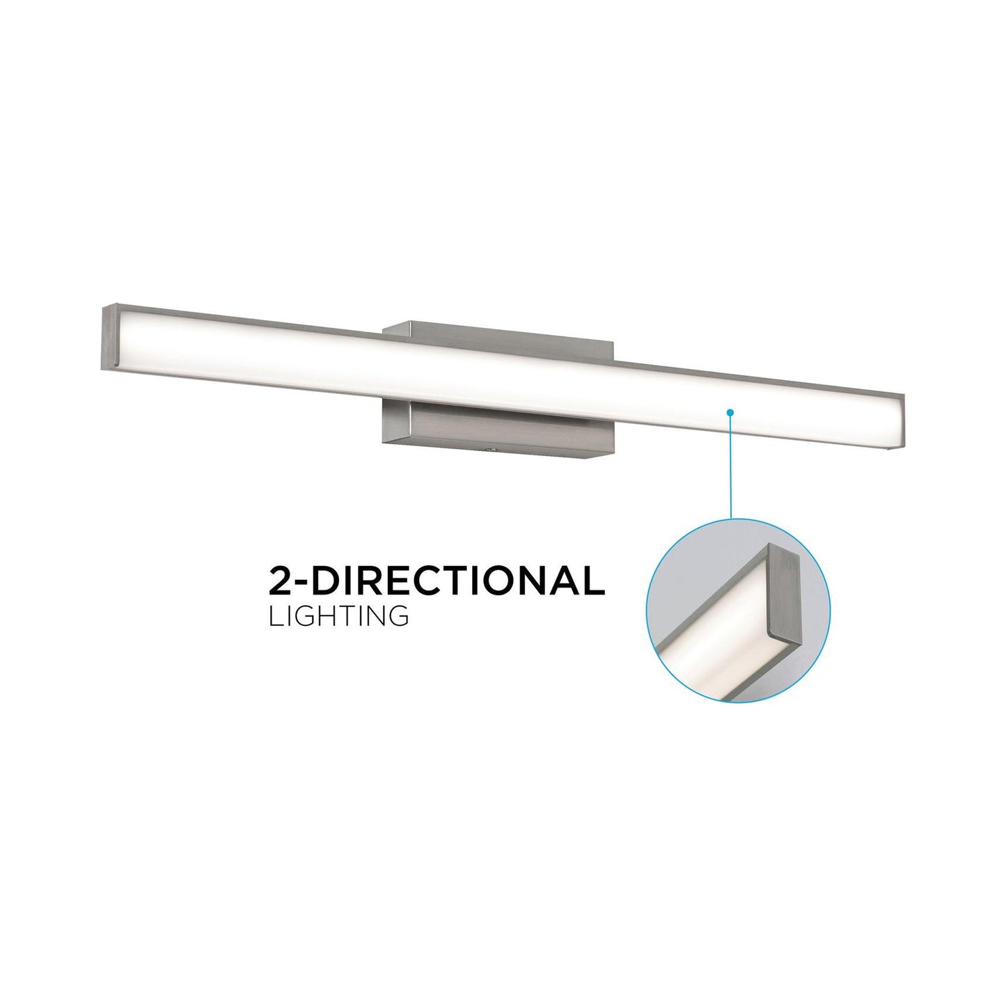 Tonya LED Vanity Wall Light in Detail.