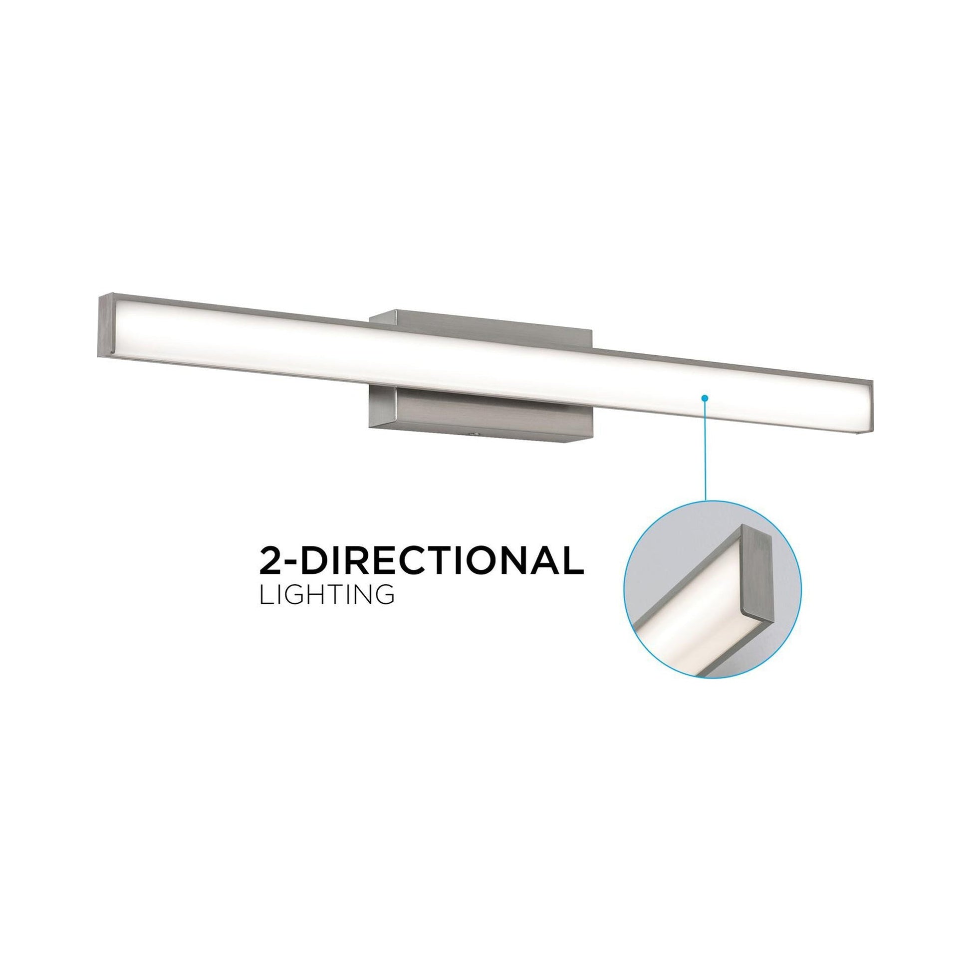 Tonya LED Vanity Wall Light in Detail.