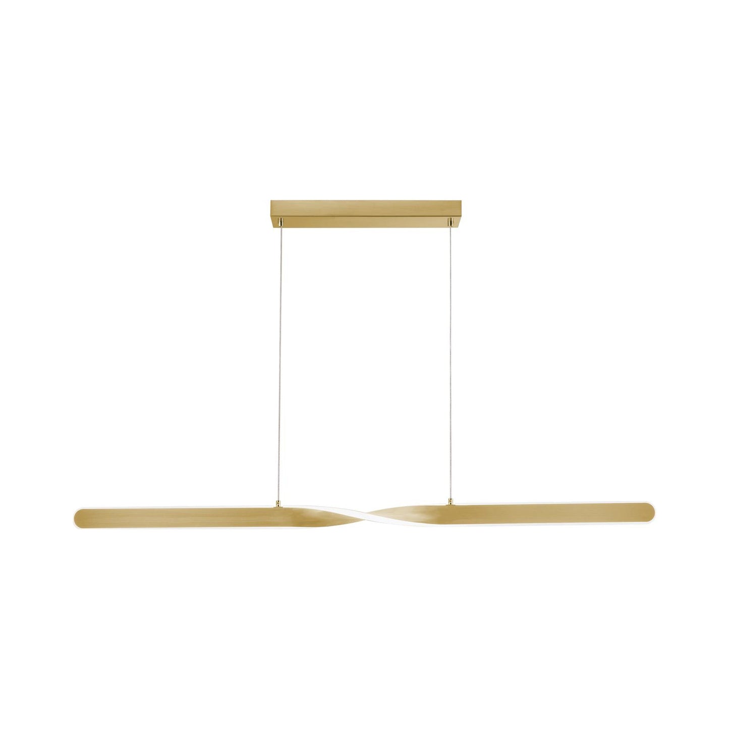Twist Linear LED Pendant Light.