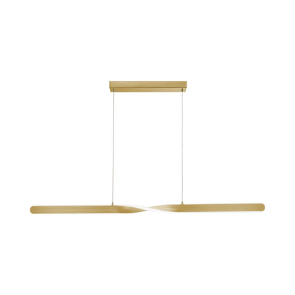 Twist Linear LED Pendant Light.