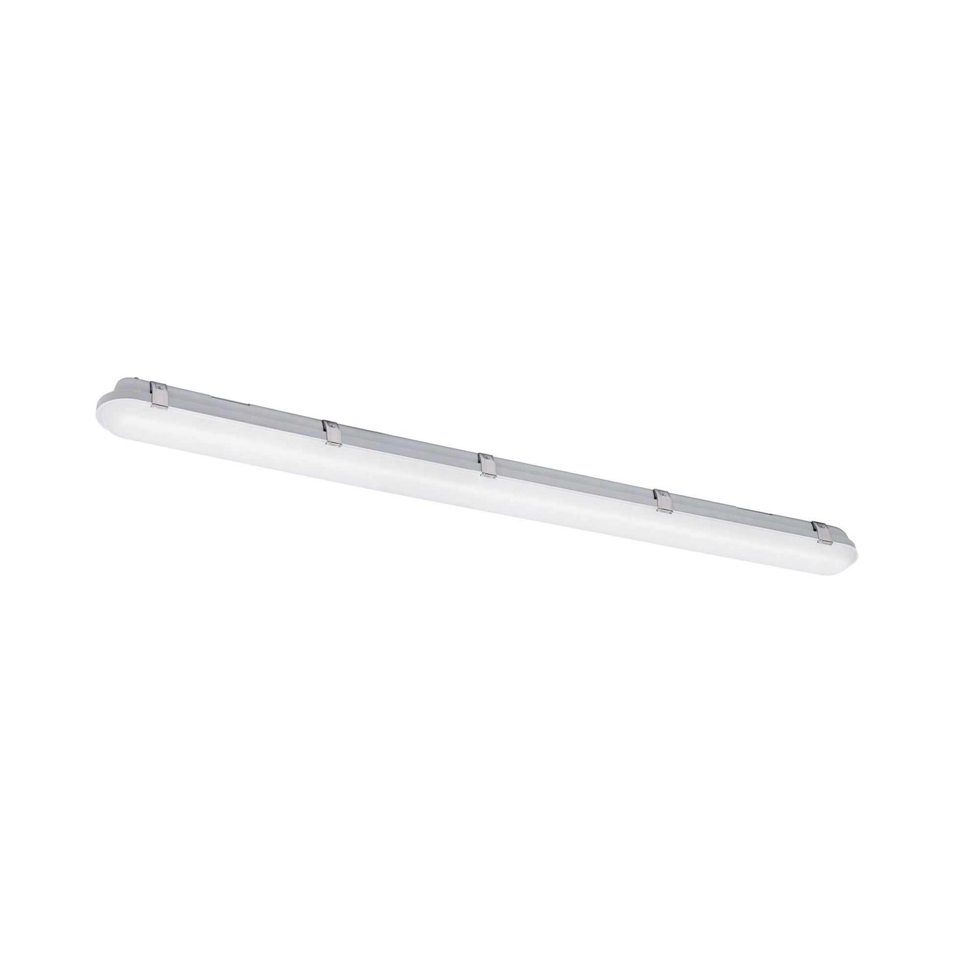 Vaportite Outdoor Linear LED Flush Mount Ceiling Light (Battery Backup).