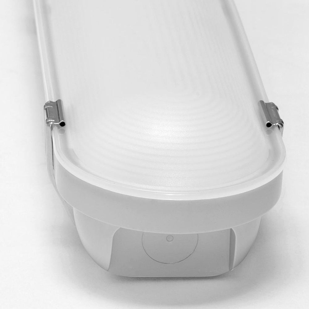 Vaportite Outdoor Linear LED Flush Mount Ceiling Light in Detail.