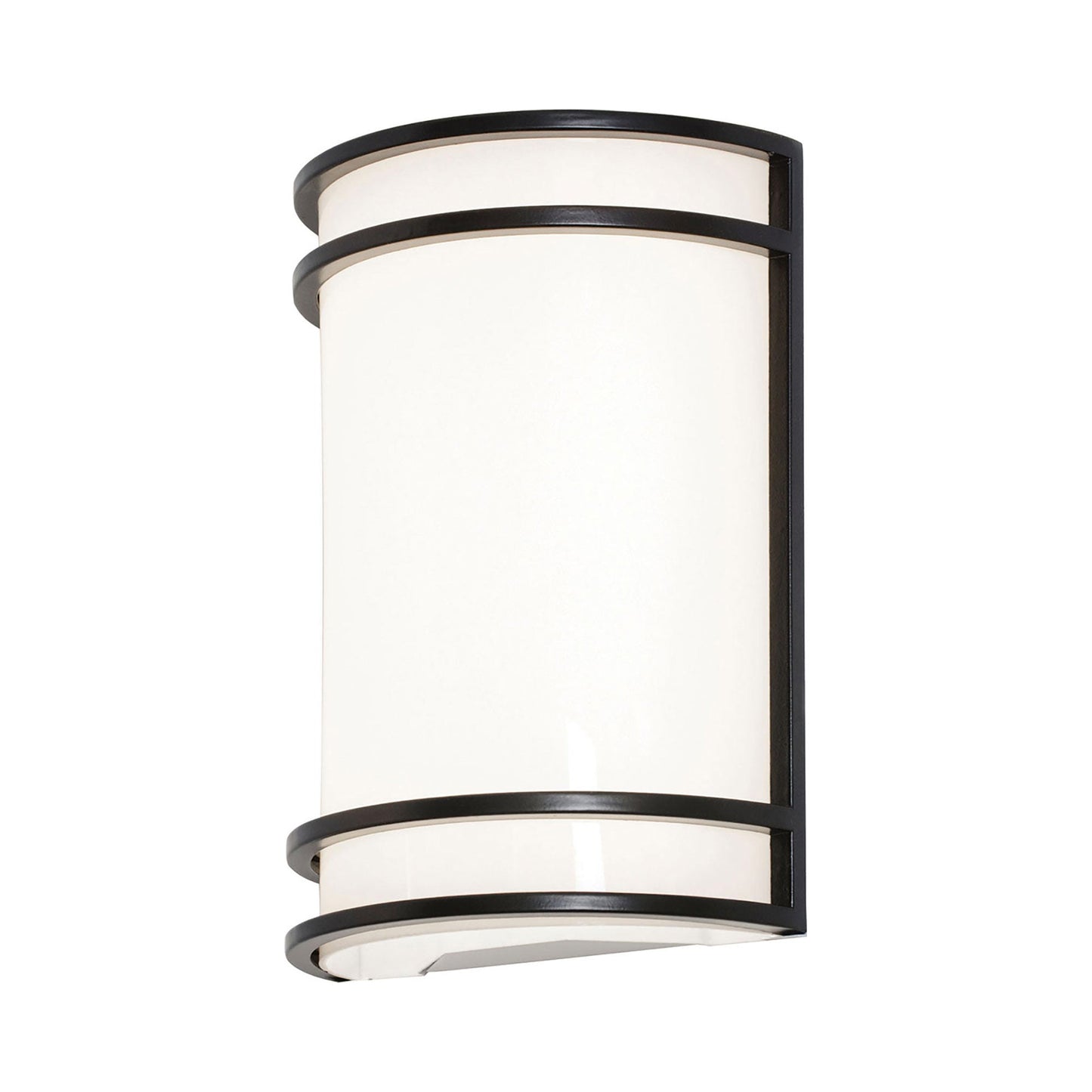 Ventura Outdoor LED Wall Light in Oil-Rubbed Bronze.