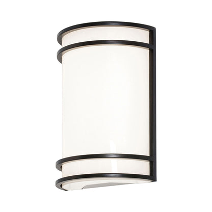 Ventura Outdoor LED Wall Light in Oil-Rubbed Bronze.