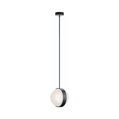 Verona LED Pendant Light in Black (13-Inch).