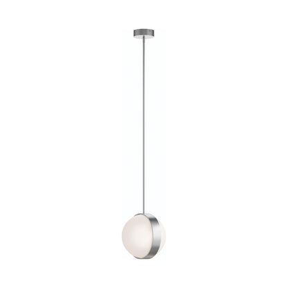 Verona LED Pendant Light in Satin Nickel (13-Inch).