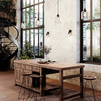 William Pendant Light in dining room.