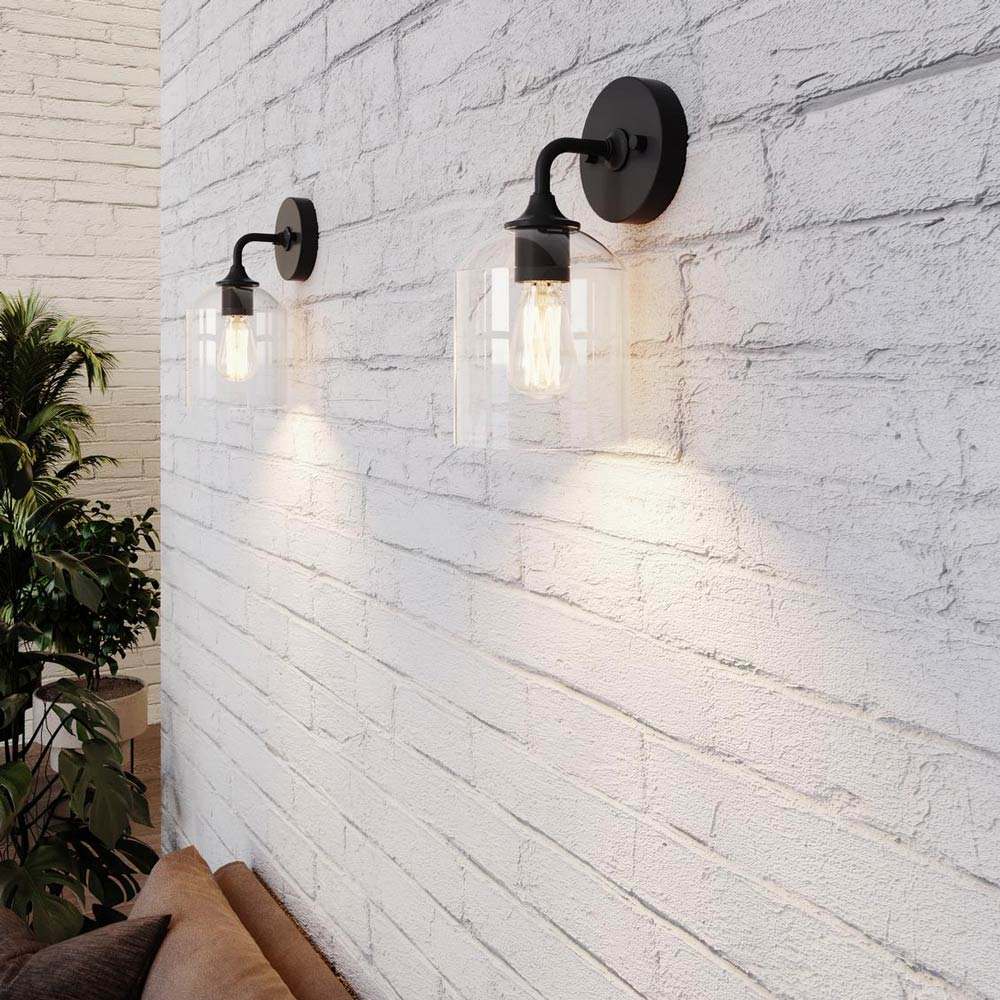 William Wall Light in living room.