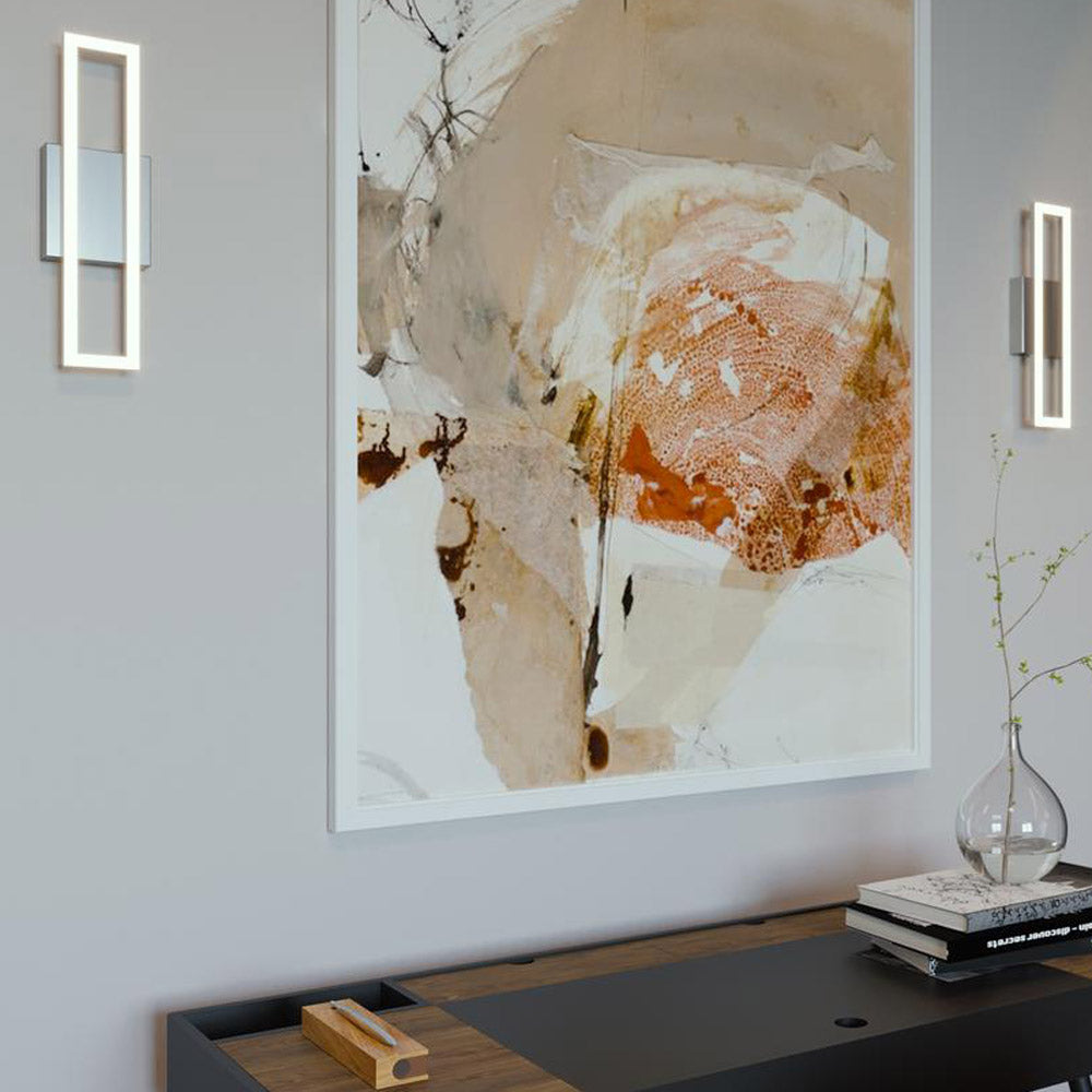Zola LED Bath Vanity Light in living room.