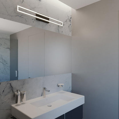 Zola LED Bath Vanity Light in bathroom.