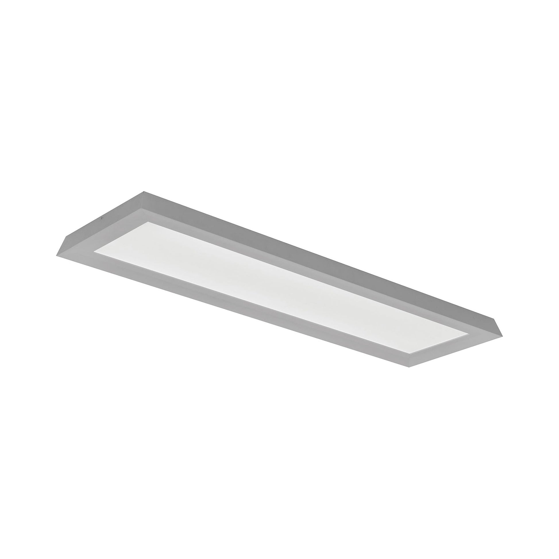 Zurich LED Flush Mount Ceiling Light in Satin Nickel.