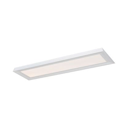 Zurich LED Flush Mount Ceiling Light in White.